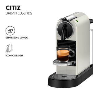 Nespresso by Delonghi Citz White Coffee Machine